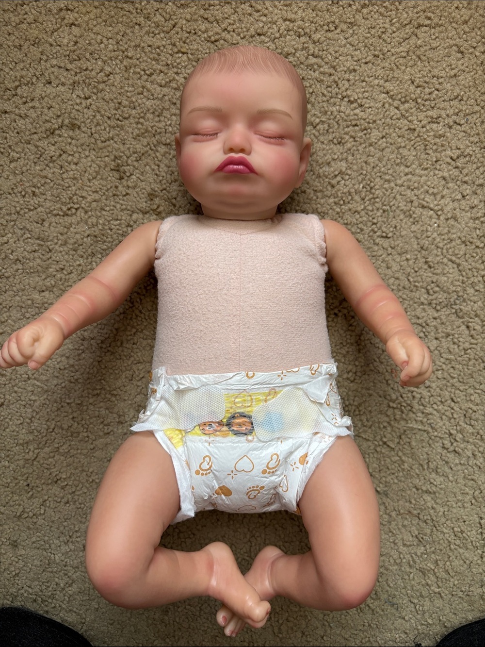 Realistic Baby Doll